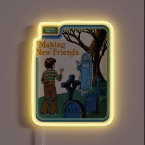 Making New Friends RGB Neon Sign Making New Friends RGB Neon Sign
