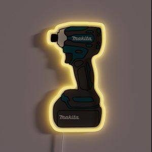 Makita Impact Driver RGB Neon Sign