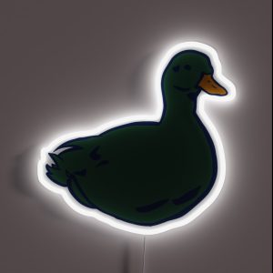 Mallard Duck RGB Neon Sign