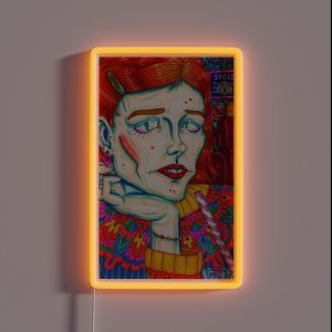 Malt Shop Talk 2 RGB Neon Sign