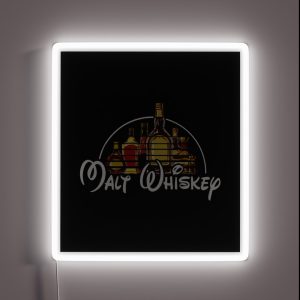 Malt Whiskey Drink RGB Neon Sign
