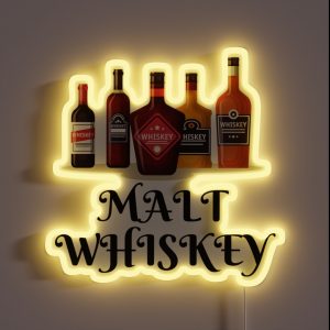 Malt Whiskey RGB Neon Sign