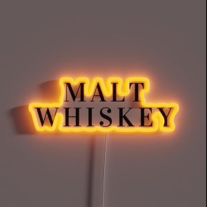 Malt Whiskey RGB Neon Sign