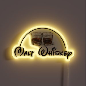 Malt Whiskey RGB Neon Sign