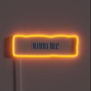 Mama Mia RGB Neon Sign