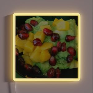 Mama S Guacamole With Fresh Mango And Pomegranate RGB Neon Sign