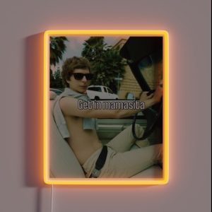 Mamasita Micheal Cera RGB Neon Sign