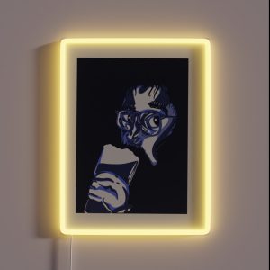 Man With Beer RGB Neon Sign Man With Beer RGB Neon Sign