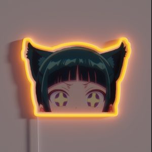 Maomao Shaomao Peeker RGB Neon Sign