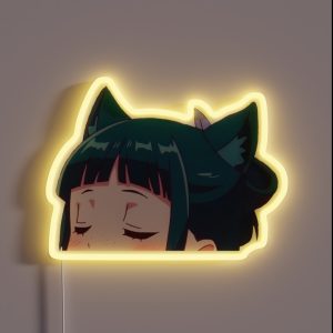 Maomao Shaomao Peeker RGB Neon Sign