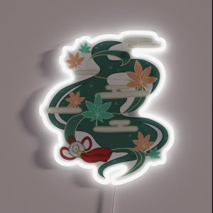 Maple Winds RGB Neon Sign