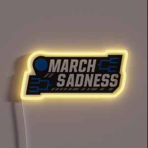 March Sadness RGB Neon Sign