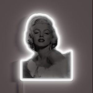 Marilyn Monroe RGB Neon Sign