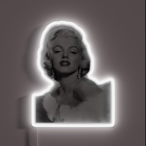 Marilyn Monroe RGB Neon Sign