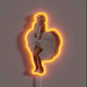 Marilyn Monroe RGB Neon Sign