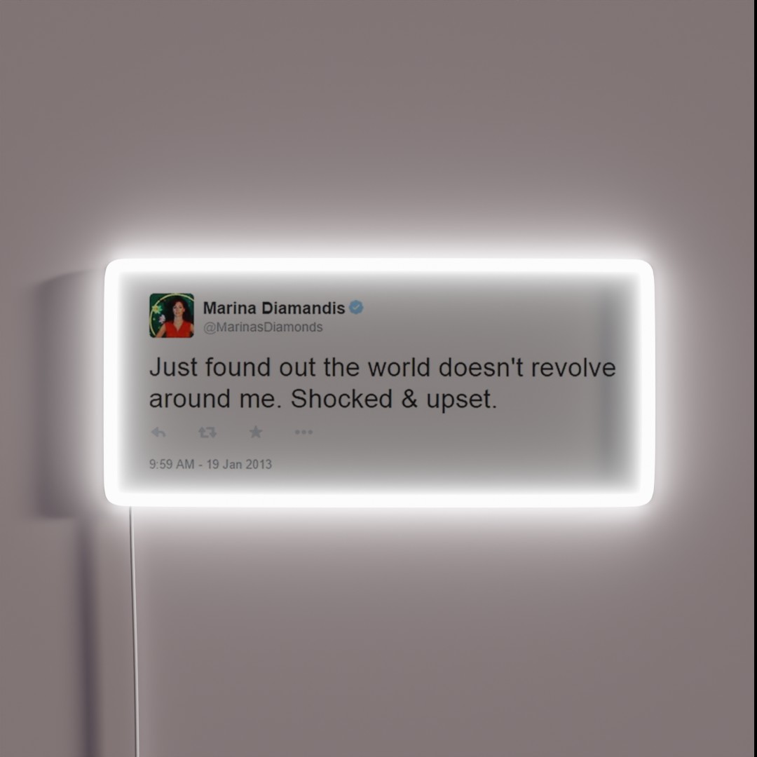 Marina Tweet RGB Neon Sign Marina Tweet RGB Neon Sign