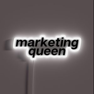 Marketing Queen RGB Neon Sign