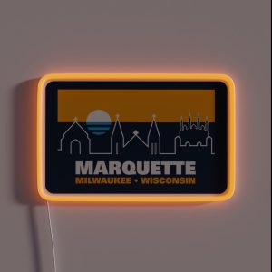 Marquette And MKE RGB Neon Sign