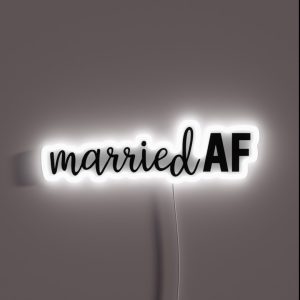 Married AF RGB Neon Sign