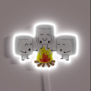 Marshmallows RGB Neon Sign