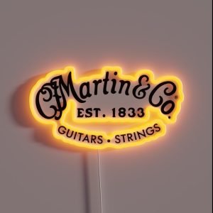 Martin Guitars RGB Neon Sign