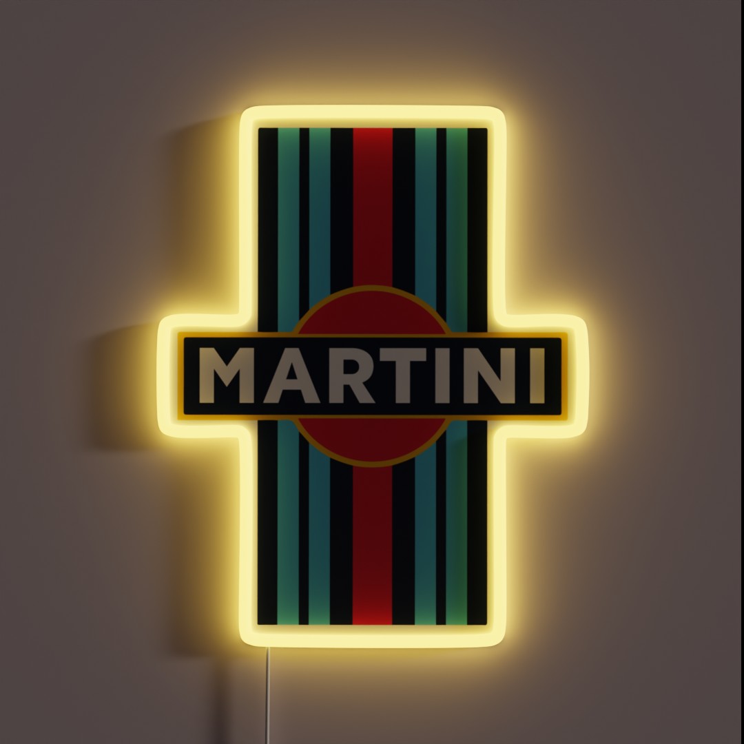 Martini Livery RGB Neon Sign Martini Livery RGB Neon Sign