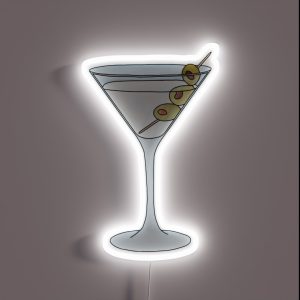 Martini RGB Neon Sign