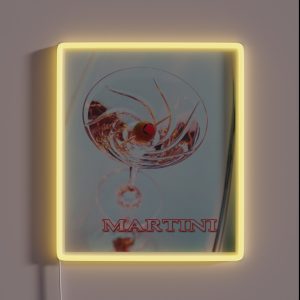 Martini With Olive RGB Neon Sign Martini With Olive RGB Neon Sign