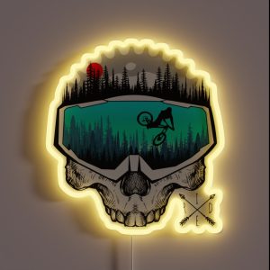 Maskskull MTB RGB Neon Sign