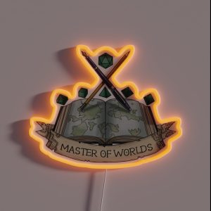 Master Of Worlds RGB Neon Sign