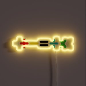 Mathematics Ed Sheeran RGB Neon Sign