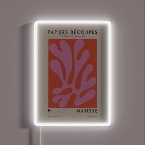Matisse Wall Print RGB Neon Sign Matisse Wall Print RGB Neon Sign