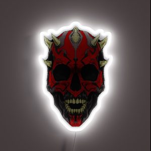 Maul Skull RGB Neon Sign