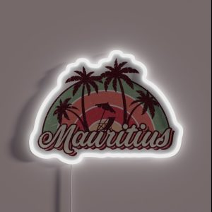 Mauritius Summer Trip RGB Neon Sign