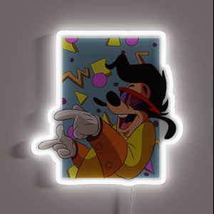 Max Goof RGB Neon Sign