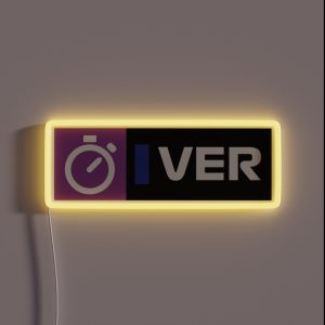 Max Verstappen RGB Neon Sign
