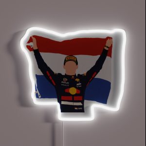 Max Verstappen RGB Neon Sign Max Verstappen RGB Neon Sign