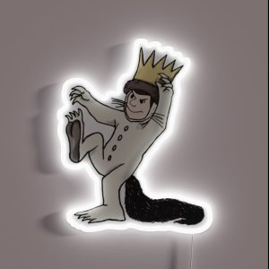 Max Where The Wild Things Are RGB Neon Sign Max Where The Wild Things Are RGB Neon Sign