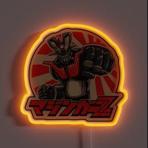 Mazinger Fist 2 RGB Neon Sign