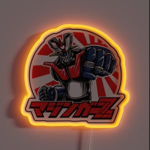 Mazinger Fist RGB Neon Sign