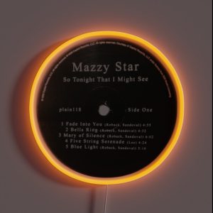 Mazzy Star Cd RGB Neon Sign