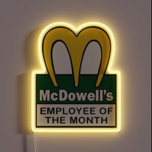 Mcdowell S Employee Of The Month RGB Neon Sign