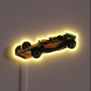 Mclaren Formula One Race Car RGB Neon Sign Mclaren Formula One Race Car RGB Neon Sign
