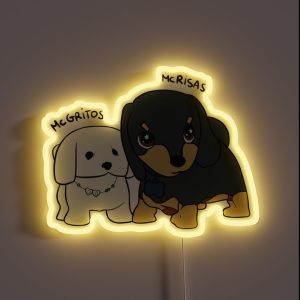 Mcrisas And Mcgritos RGB Neon Sign
