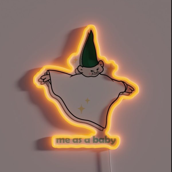 Me As A Baby RGB Neon Sign