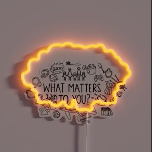 Meaningful Occupations RGB Neon Sign