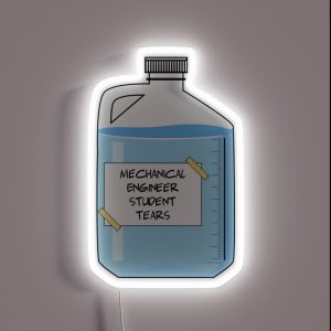 Mechanical Engineer Student Funny Mechanical Engineer RGB Neon Sign