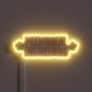 Mechanical Engineering Pink RGB Neon Sign Mechanical Engineering Pink RGB Neon Sign