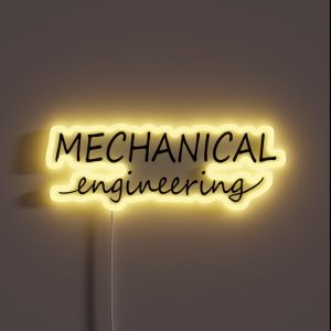 Mechanical Engineering RGB Neon Sign Mechanical Engineering RGB Neon Sign
