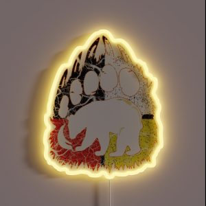 Medicine Weel Native American Bear RGB Neon Sign